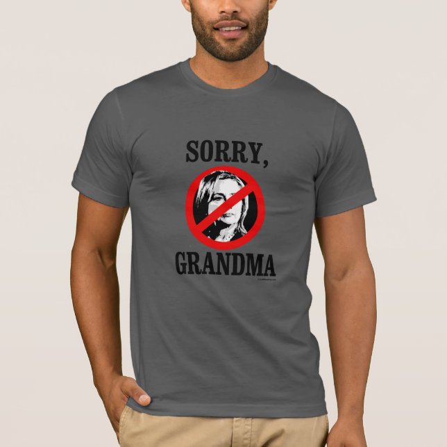 Camiseta Abuela triste (Anverso)