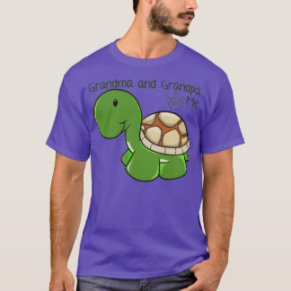 Camiseta Abuela y abuelo me aman tortuga