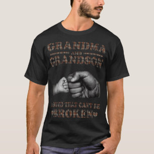 Camiseta Abuela y nieto un bono que no se puede romper