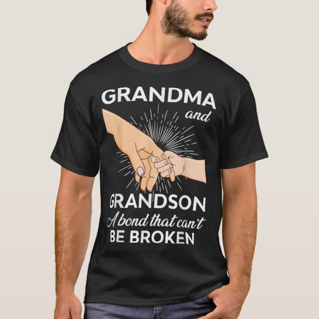 Camiseta Abuela y nieto un bono que no se puede romper (Anverso)
