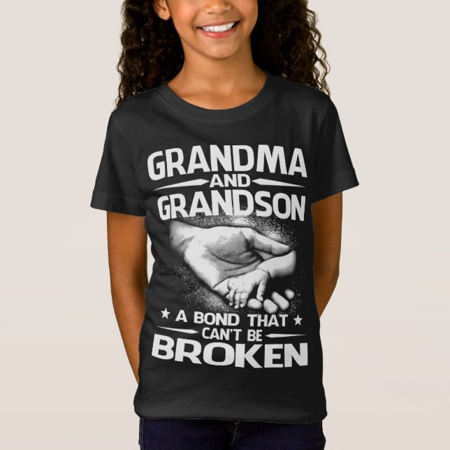 Camiseta Abuela y nieto un bono que no se puede romper (Anverso)