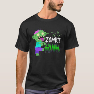 Camiseta Abuela Zombie Cute Ropa De Halloween Para Abuela