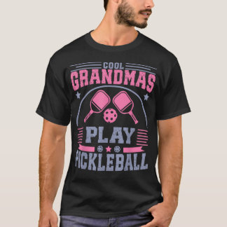 Camiseta Abuelas Geniales Juegan Pickleball Jugadora