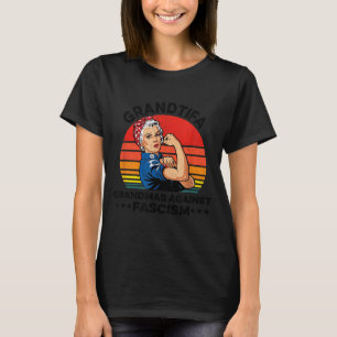 Camiseta Abuelas Grantifa Contra el Fascismo Patriótico Vin