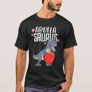 Camiseta Abuelasauro Día de San Valentín T Rex Abuela Dinos