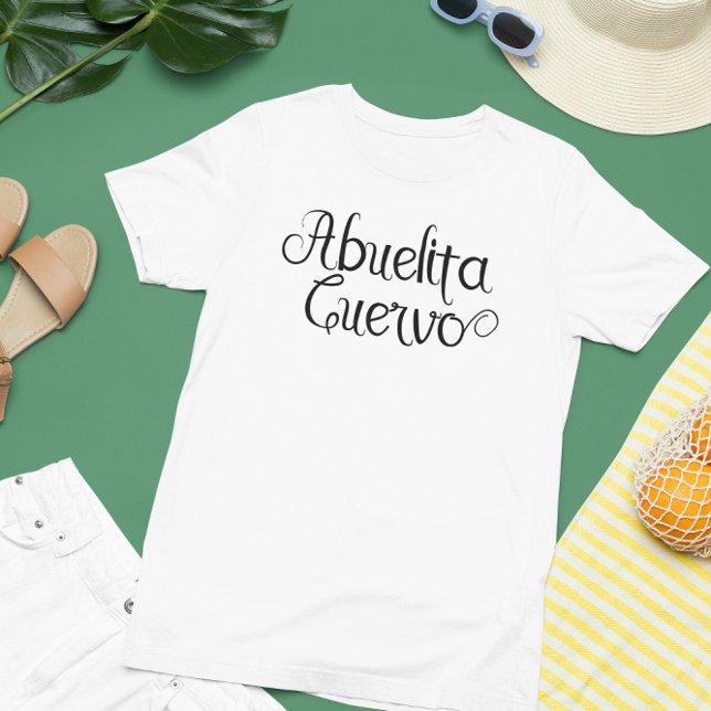 Camiseta Abuelita Cuervo Guión Español (Subido por el creador)