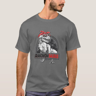 Camiseta Abuelitas mujeres rex dinosaurio gracioso de madre