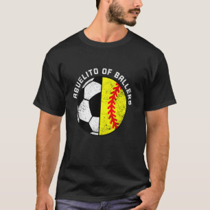 Camiseta Abuelito De Ballers Funny Soctball Abuelito