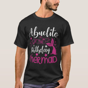 Camiseta Abuelito de la sirvienta de cumpleaños Fiesta Bday