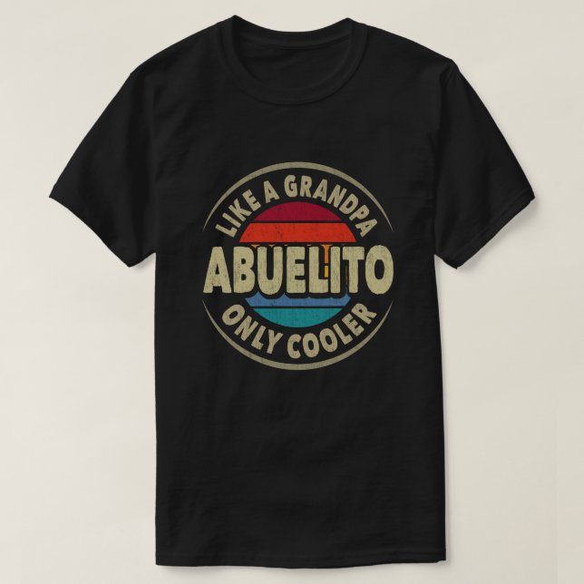 Camiseta Abuelito gusta al abuelo, día de los padres más fr (Diseño del anverso)