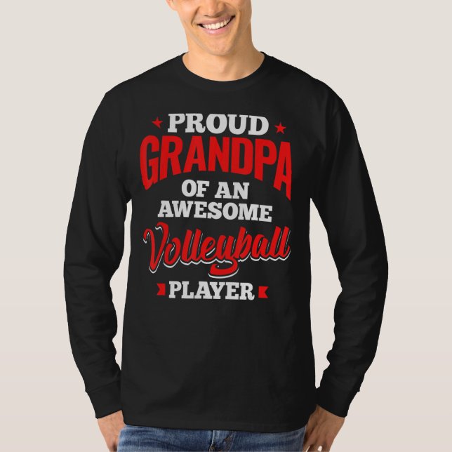 Camiseta Abuelitos Gráficos De Voleibol Y M (Anverso)