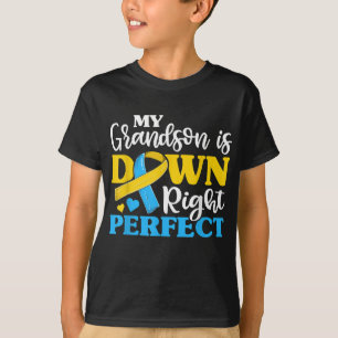 Camiseta Abuelo Abuela De Síndrome De Down Trisomía Abuelo