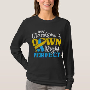 Camiseta Abuelo Abuela De Síndrome De Down Trisomía Abuelo