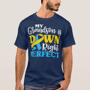 Camiseta Abuelo Abuela De Síndrome De Down Trisomía Abuelo 