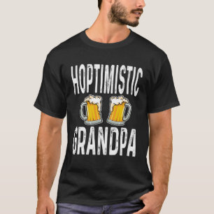 Camiseta Abuelo abuelito optimista abuelo Funny Beer Lover