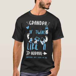 Camiseta Abuelo Abuelo De Gemelos Como Un Abuelo Normal B