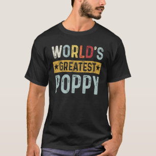 Camiseta Abuelo abuelo Fa, la amapola más grande del mundo 
