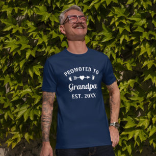 Camiseta Abuelo Abuelo Gramps Papa Ascendido Al Abuelo