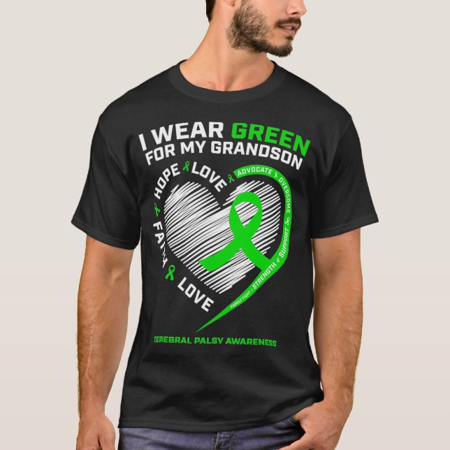 Camiseta Abuelo Abuelo Regalo Abuelo Verde Cerebral (Anverso)