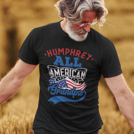 Camiseta Abuelo americano 4 de julio familia patriótica