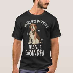 Camiseta Abuelo beagle más guapo del mundo de la época