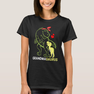 Camiseta Abuelo bebé de dinosaurio de la abuela
