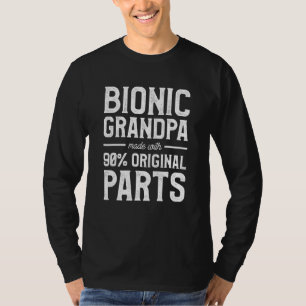 Camiseta Abuelo Biónico Hecho Con 90 Por Ciento de Piezas O