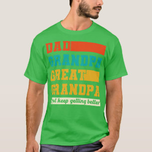 Camiseta Abuelo Bisabuelo Tatarabuelo Abuelo Divertido