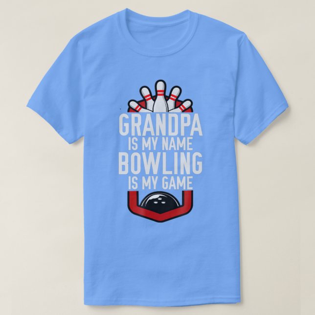 Camiseta Abuelo Bowling Bowling (Diseño del anverso)