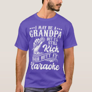 Camiseta Abuelo Cantante de Karaoke Bar Amante de la Música