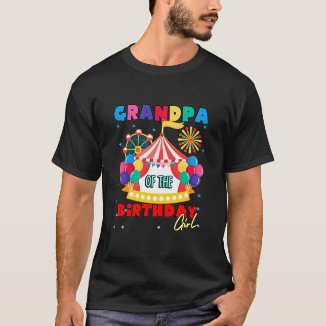 Camiseta Abuelo circo del Carnaval de los Chicas de Cumplea (Anverso)