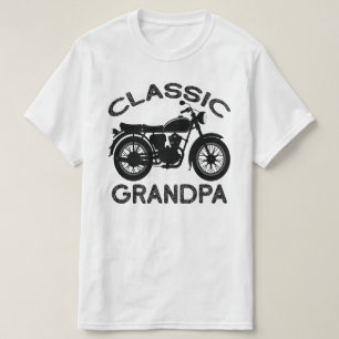 Camiseta Abuelo clásico, motocicleta