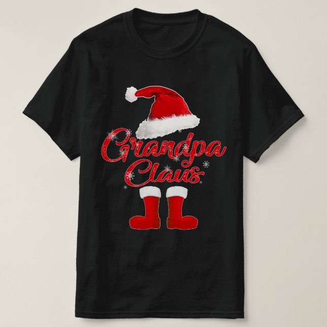 Camiseta abuelo claus (Diseño del anverso)