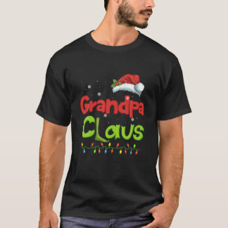 Camiseta Abuelo Claus Navidades de la familia divertida de