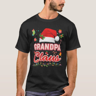 Camiseta Abuelo Claus Navidades familiares coincidentes San