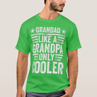 Camiseta Abuelo como abuelo, sólo frío - Padre gracioso