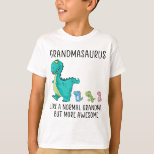 Camiseta Abuelo como una abuela normal pero más aweso