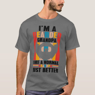 Camiseta Abuelo con barba como un mejor normal