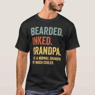 Camiseta Abuelo con tinta de barba