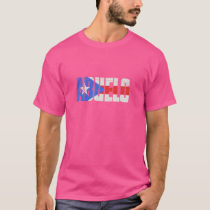 Camiseta Abuelo de abuelo de Puerto Rico, bandera puertorri