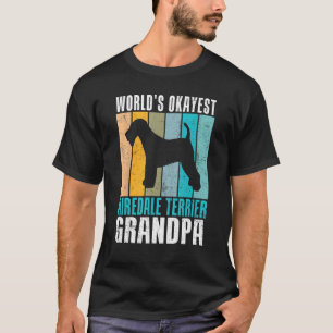 Camiseta Abuelo de Airedale Terrier más atractivo del mundo