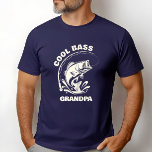 Camiseta Abuelo de Bajo Cool 