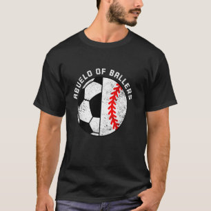 Camiseta Abuelo De Ballers Funny Fútbol Béisbol Abuelo