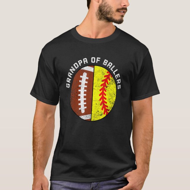 Camiseta Abuelo De Baloncesto (Anverso)