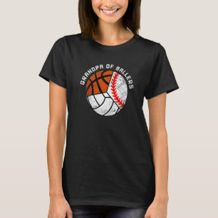 Camiseta Abuelo De Baloncesto