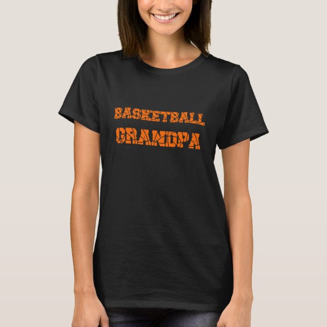 Camiseta Abuelo de baloncesto (Anverso)