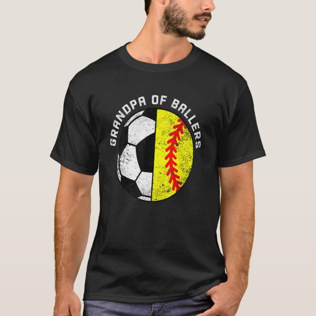 Camiseta Abuelo De Baloncesto Abuelo (Anverso)