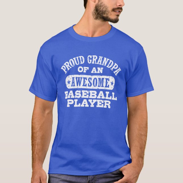 Camiseta Abuelo de béisbol (Anverso)
