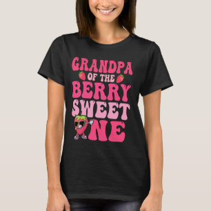 Camiseta Abuelo De Berry Sweet One Strawberry First Bi