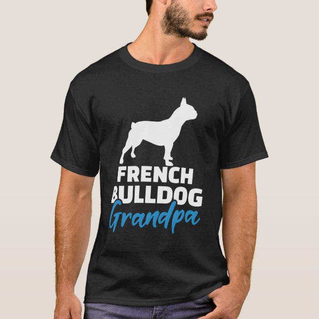 Camiseta Abuelo de Bulldog francés (Anverso)